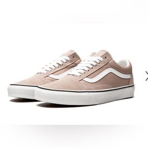 Vans Old Skool Women's Sneakers in Light Pink and White SIZE 8
